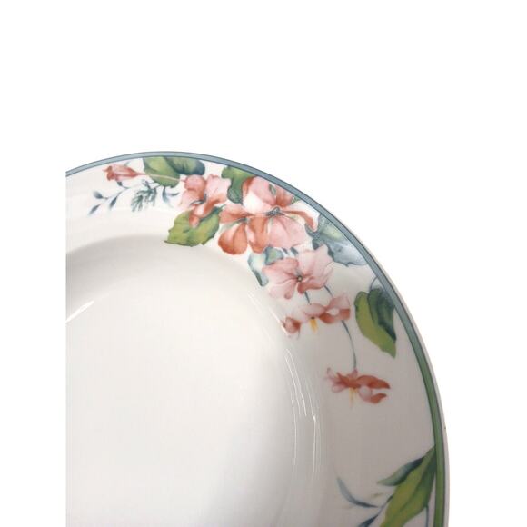 Christopher Stuart Portico 9" Salad Plate Y0244 Replacement Hibiscus FLORAL Fine - Picture 5 of 12